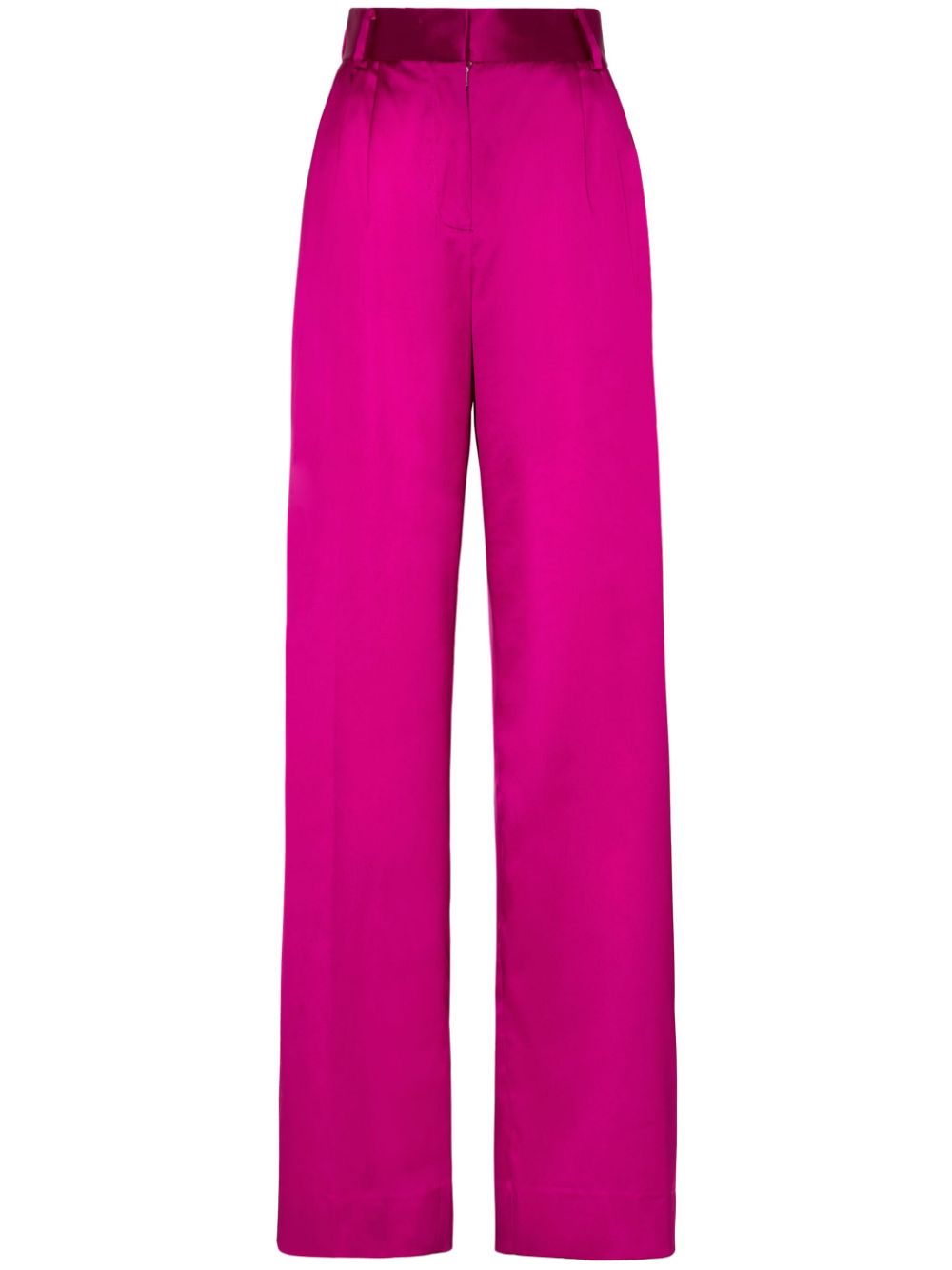 Philipp Plein High-Waist-Hose mit weitem Bein - Rosa von Philipp Plein