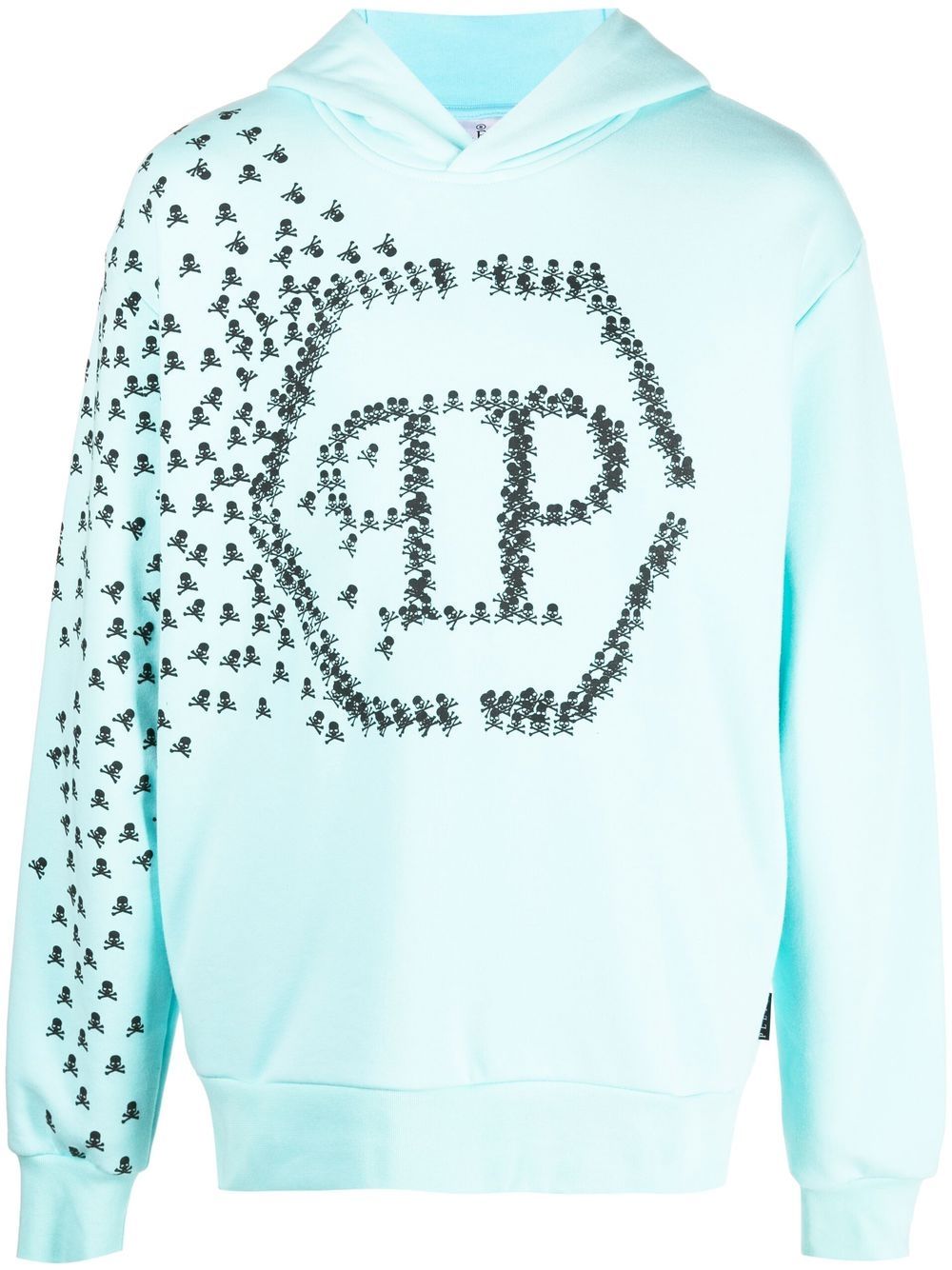 Philipp Plein Hoodie mit Logo-Print - Blau von Philipp Plein