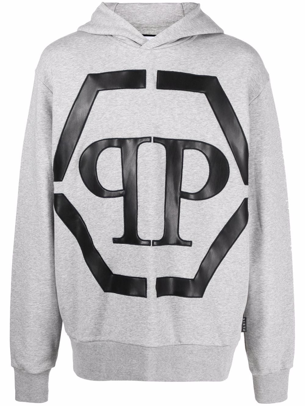 Philipp Plein Hoodie mit Logo-Print - Grau von Philipp Plein