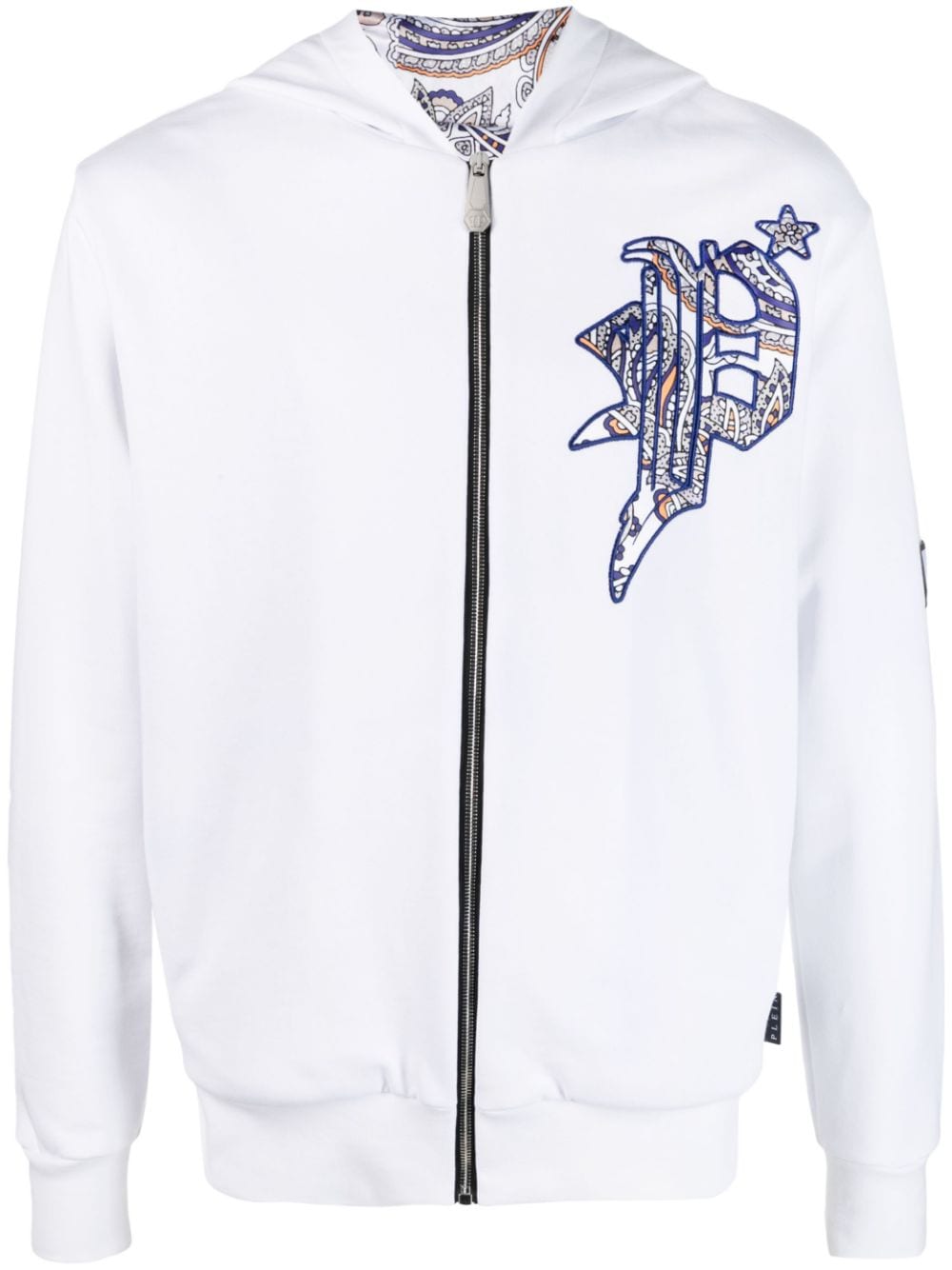 Philipp Plein Hoodie mit Totenkopf-Print - Weiß von Philipp Plein