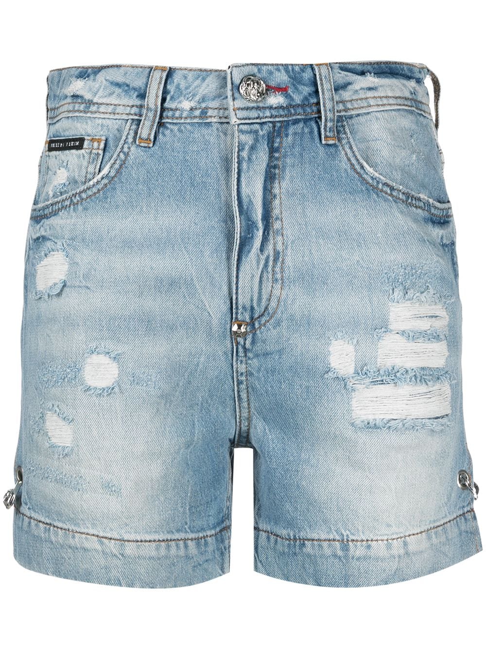 Philipp Plein Iconic Pins Shorts - Blau von Philipp Plein