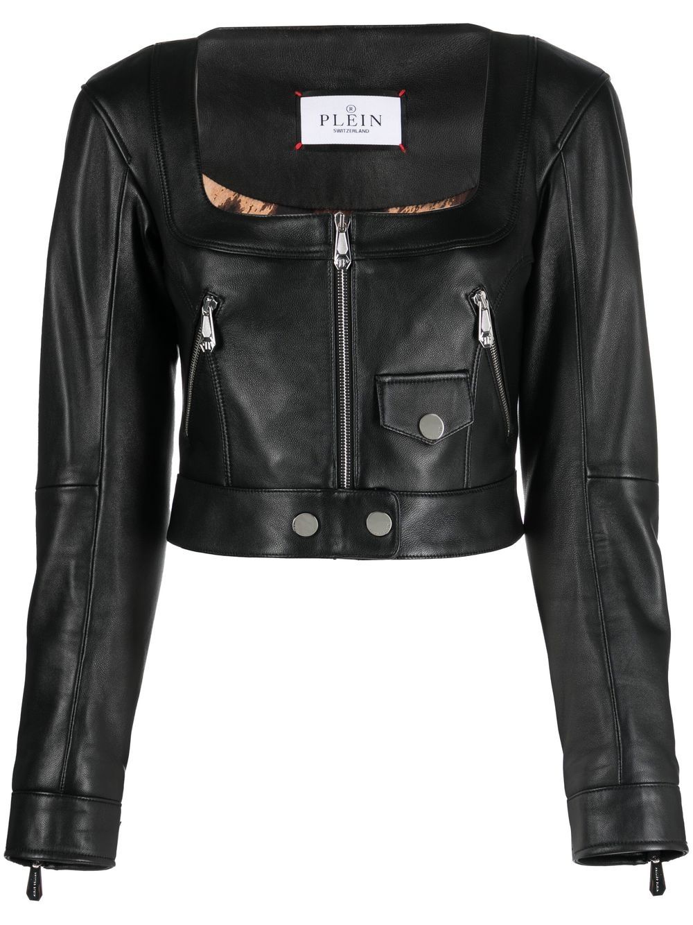 Philipp Plein Jacke mit Reißverschluss - Schwarz von Philipp Plein