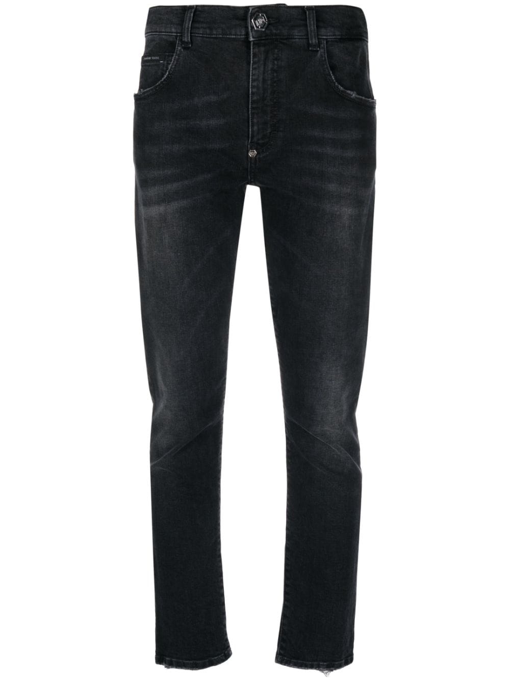 Philipp Plein Jeans mit Stone-Wash-Effekt - Grau von Philipp Plein