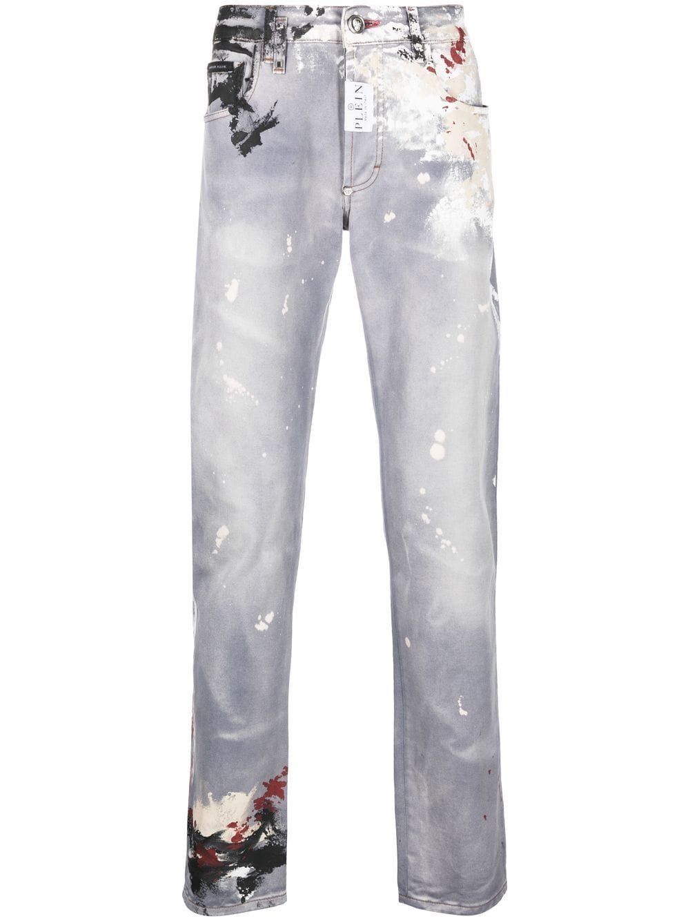 Philipp Plein Jeans mit geradem Bein - Blau von Philipp Plein