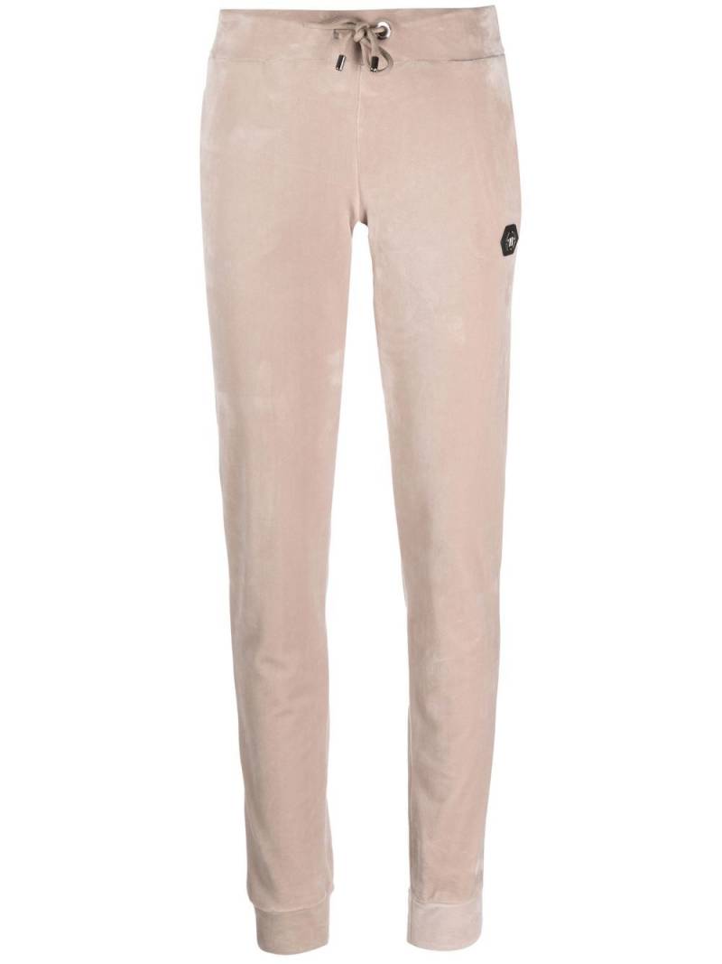 Philipp Plein Jogginghose mit Logo-Patch - Nude von Philipp Plein