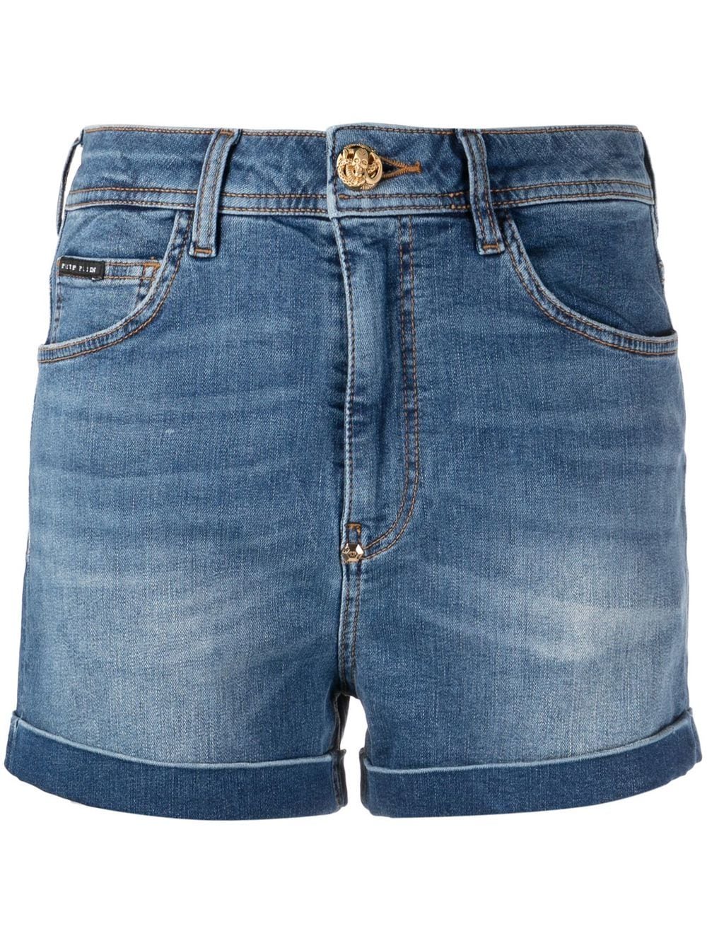 Philipp Plein Kurze Jeansshorts - Blau von Philipp Plein