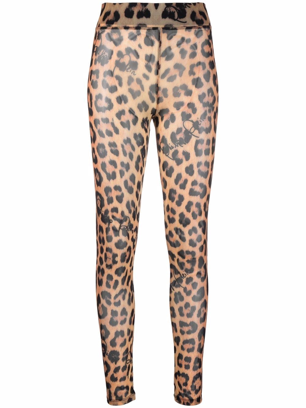 Philipp Plein Leggings mit Leoparden-Print - Schwarz von Philipp Plein