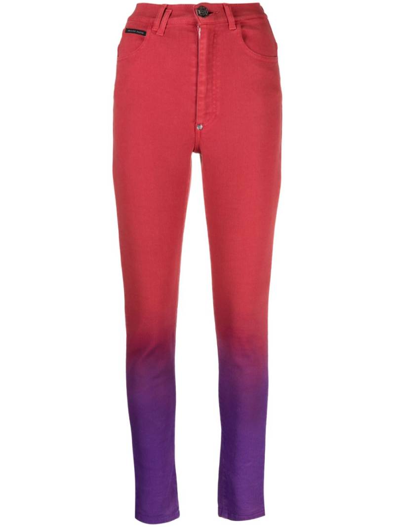 Philipp Plein Leggings mit hohem Bund - Rot von Philipp Plein