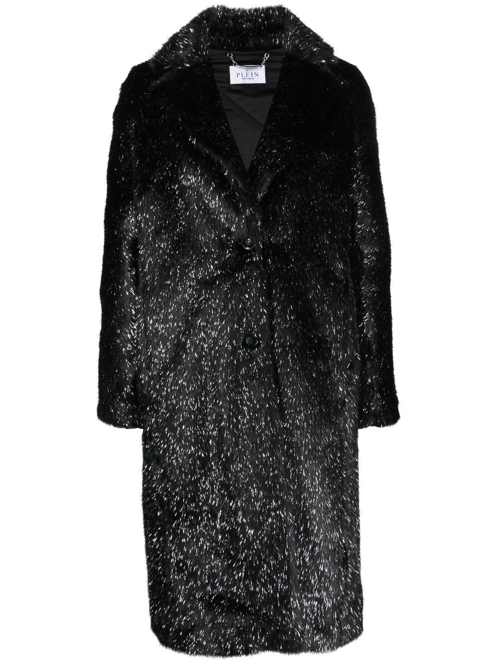 Philipp Plein Mantel aus Faux Fur - Schwarz von Philipp Plein