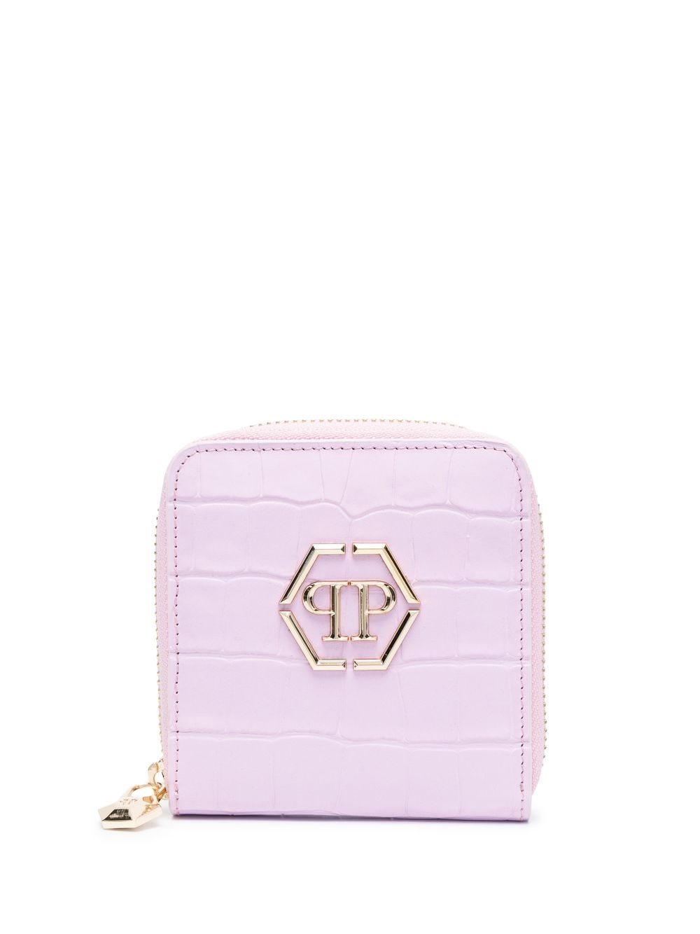 Philipp Plein Mini Portemonnaie - Violett von Philipp Plein