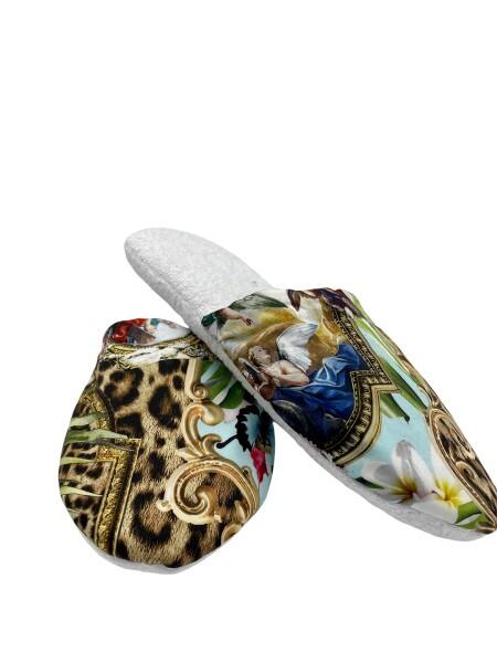 Philipp Plein - Philipp Plein Wellness-Pantoletten Damen, Leo-Barock von Philipp Plein