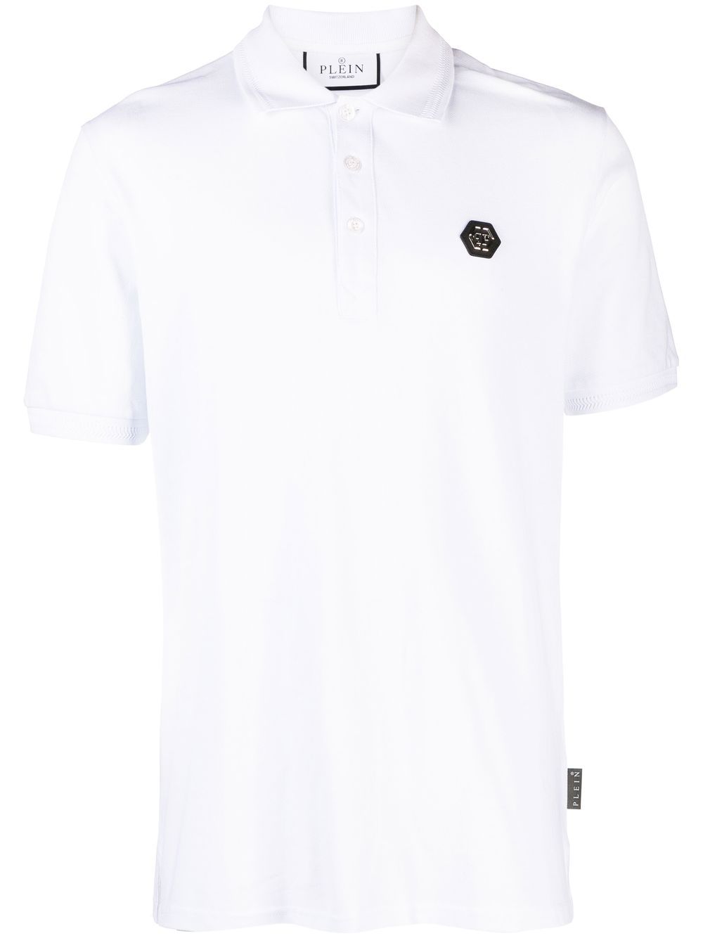 Philipp Plein Poloshirt mit Totenkopf-Print - Weiß von Philipp Plein