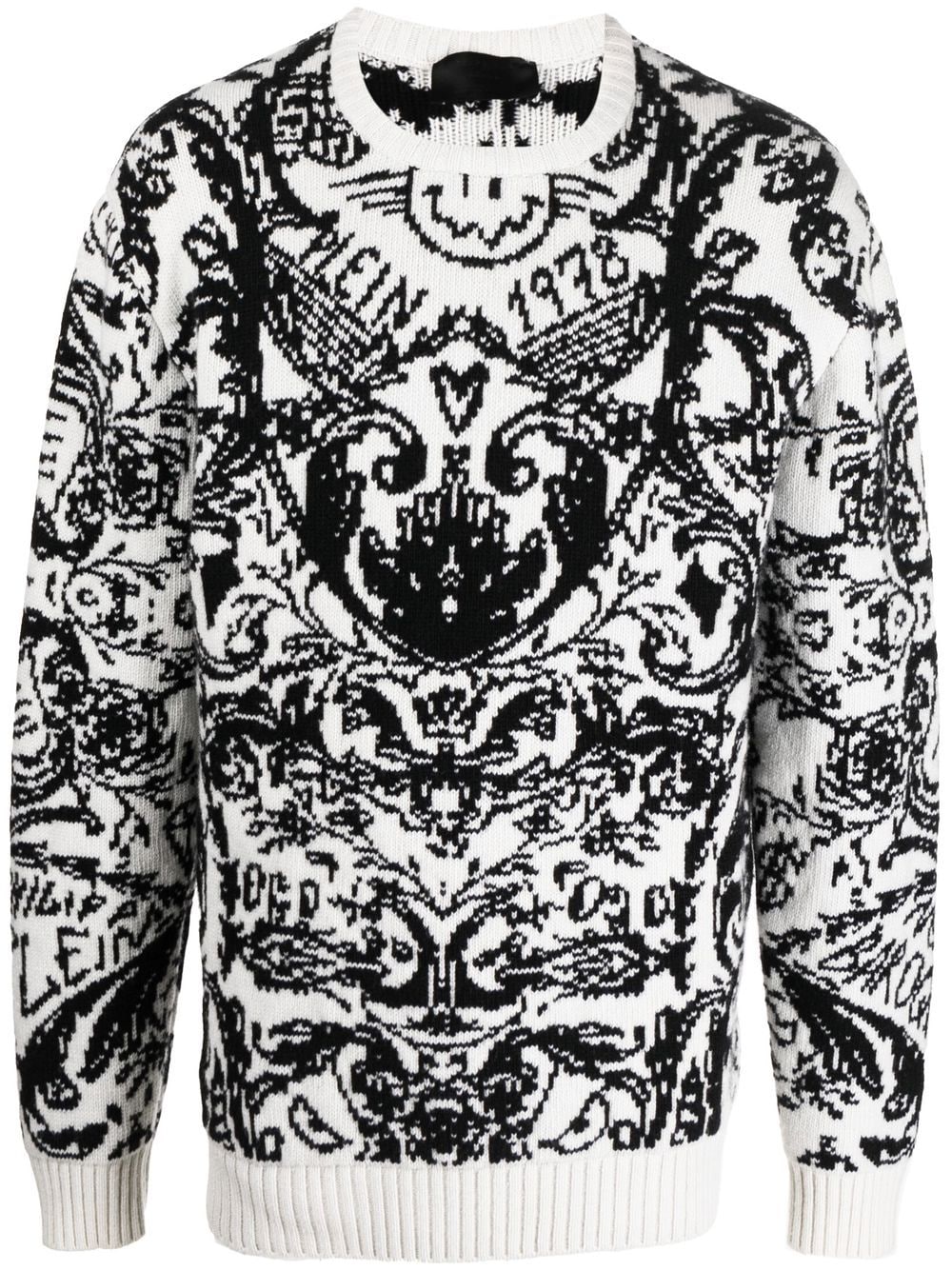 Philipp Plein Pullover mit Intarsienmuster - Weiß von Philipp Plein