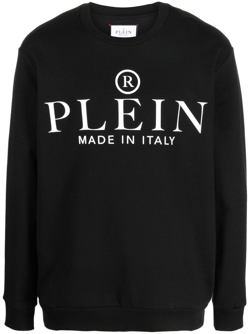 Philipp Plein Pullover mit Logo-Print - Schwarz von Philipp Plein