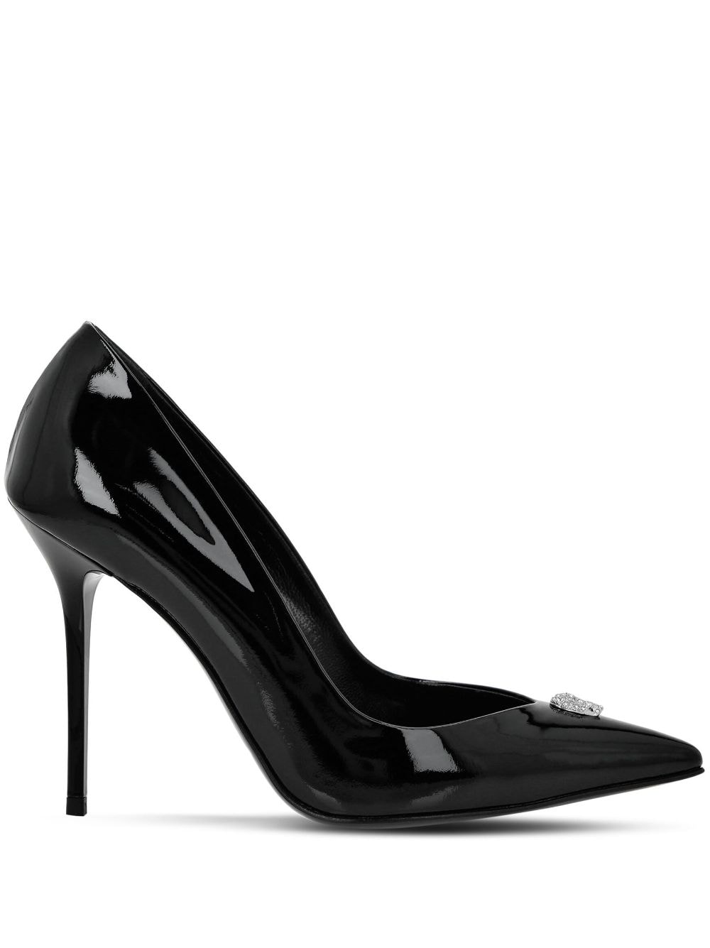 Philipp Plein Pumps mit spitzer Kappe 105mm - Schwarz von Philipp Plein