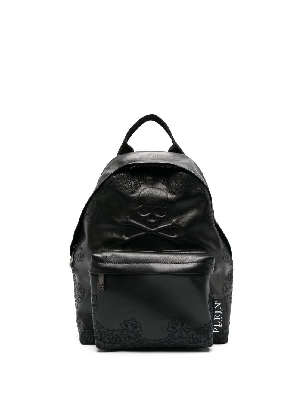 Philipp Plein Rucksack mit Paisley-Stickerei - Schwarz von Philipp Plein