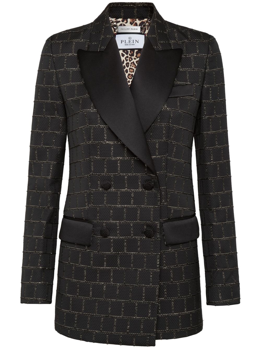 Philipp Plein Doppelreihiger Blazer - Schwarz von Philipp Plein