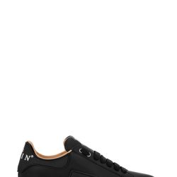 Philipp Plein Schwarze Ledersneaker Für Herren von Philipp Plein