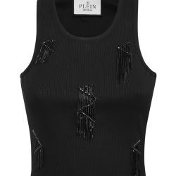 Philipp Plein Schwarzes T-shirt Für Frauen von Philipp Plein