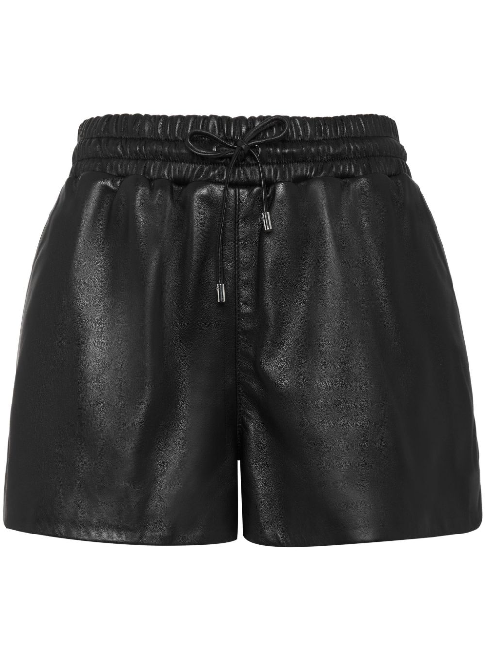 Philipp Plein Shorts mit Logo-Schild - Schwarz von Philipp Plein