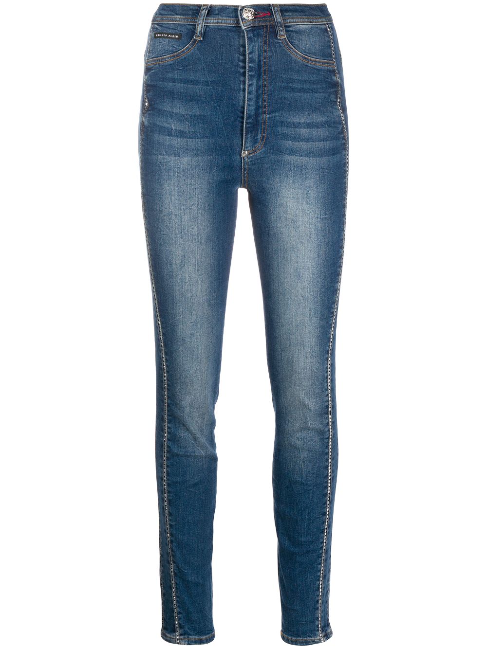 Philipp Plein Skinny-Jeans mit hohem Bund - Blau von Philipp Plein