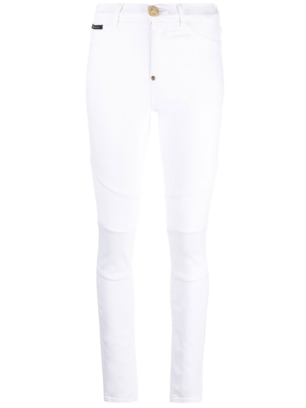 Philipp Plein Skinny-Jeans mit hohem Bund - Weiß von Philipp Plein