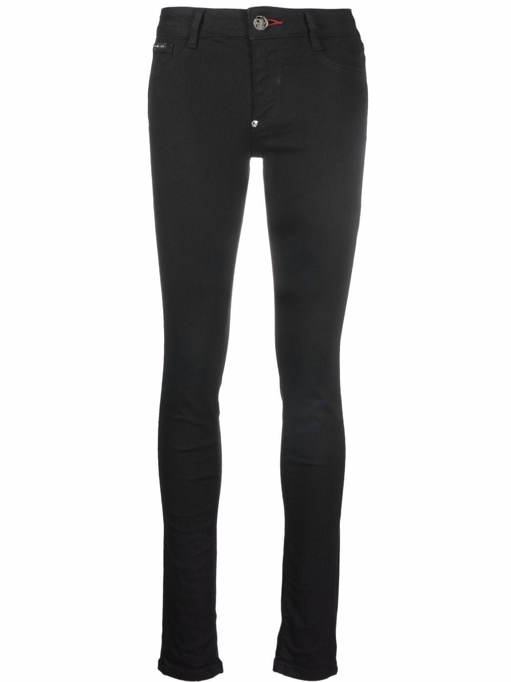 Philipp Plein Skinny-Jeggings mit hohem Bund - Schwarz von Philipp Plein