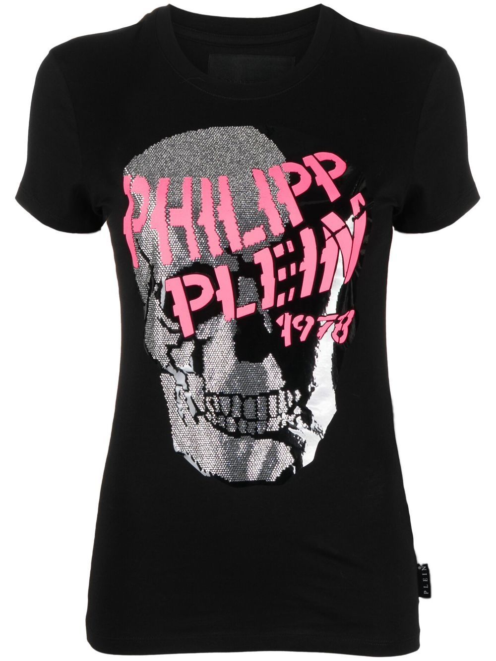 Philipp Plein T-Shirt mit Totenkopf - Schwarz von Philipp Plein