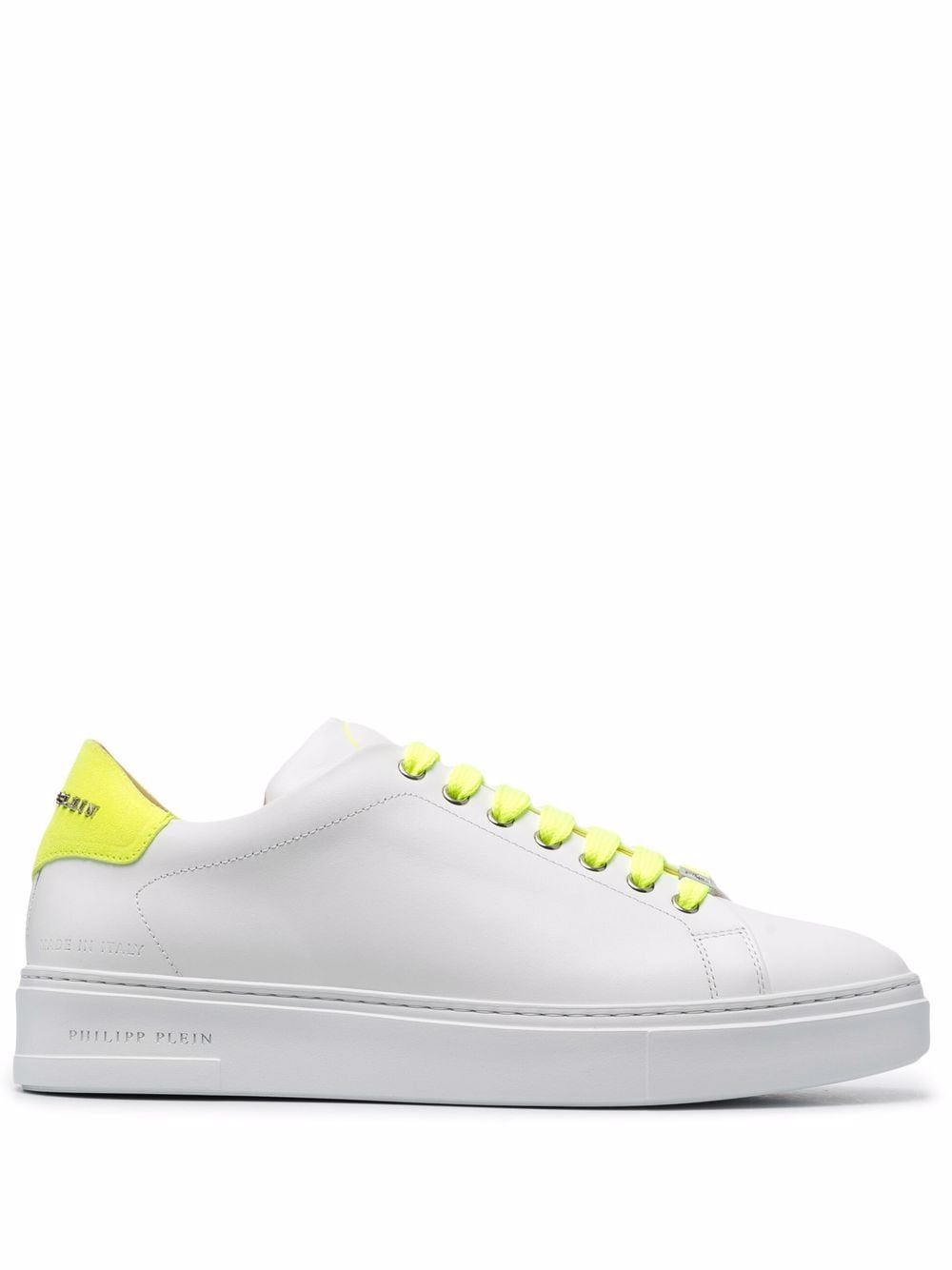 Philipp Plein Sneakers in Colour-Block-Optik - Weiß von Philipp Plein