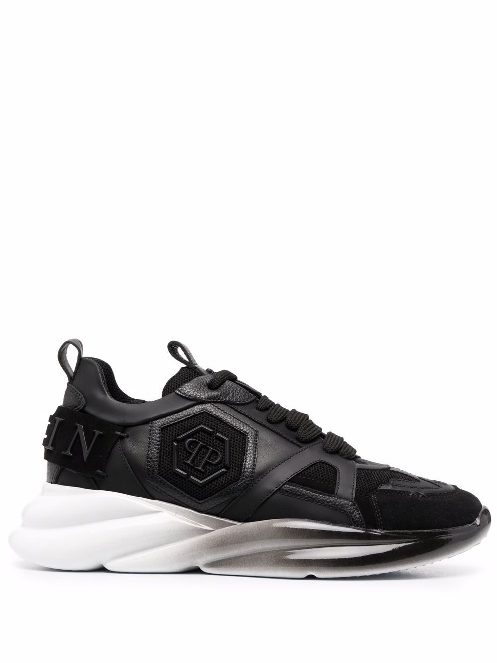 Philipp Plein Sneakers mit dicker Sohle - Schwarz von Philipp Plein