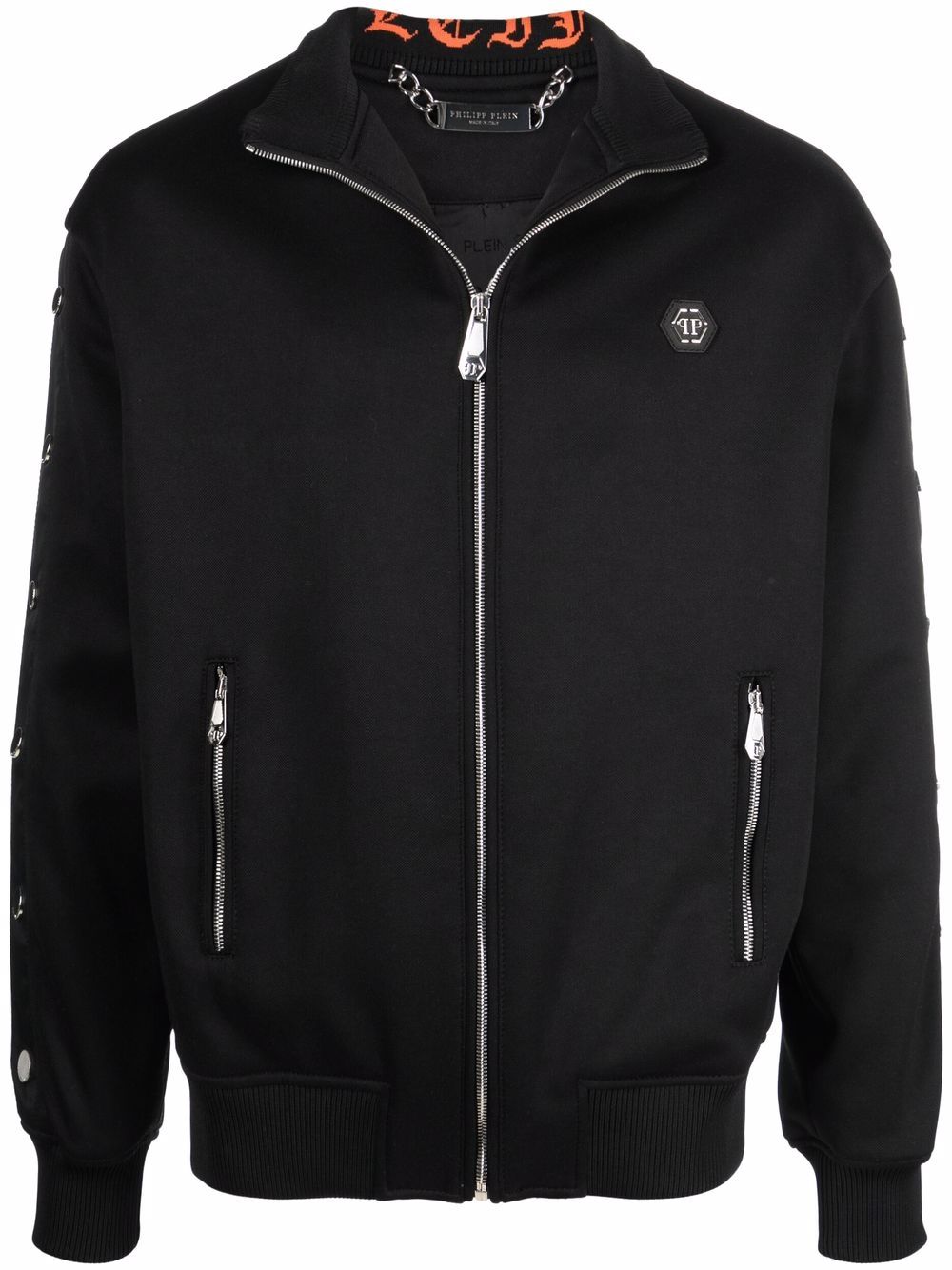 Philipp Plein Sportjacke mit Strass - Schwarz von Philipp Plein