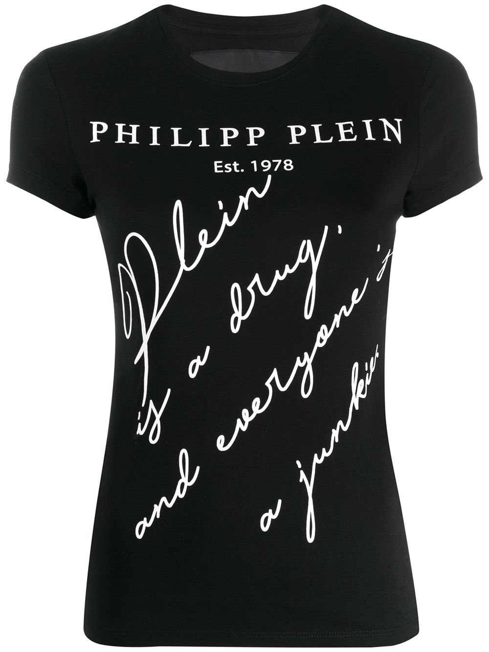 Philipp Plein 'Statement' T-Shirt - Schwarz von Philipp Plein