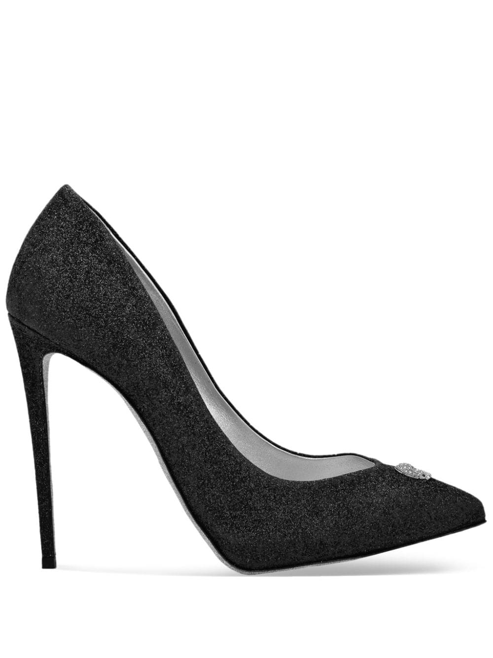 Philipp Plein Stiletto-Pumps mit Glitter - Schwarz von Philipp Plein