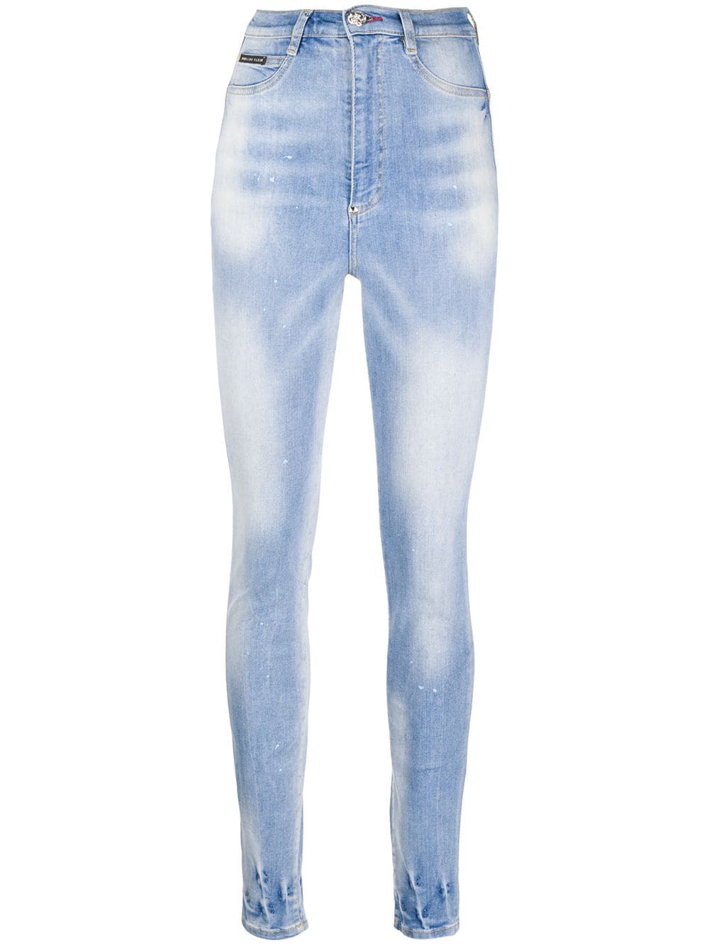 Philipp Plein Ausgeblichene Jeans - Blau von Philipp Plein