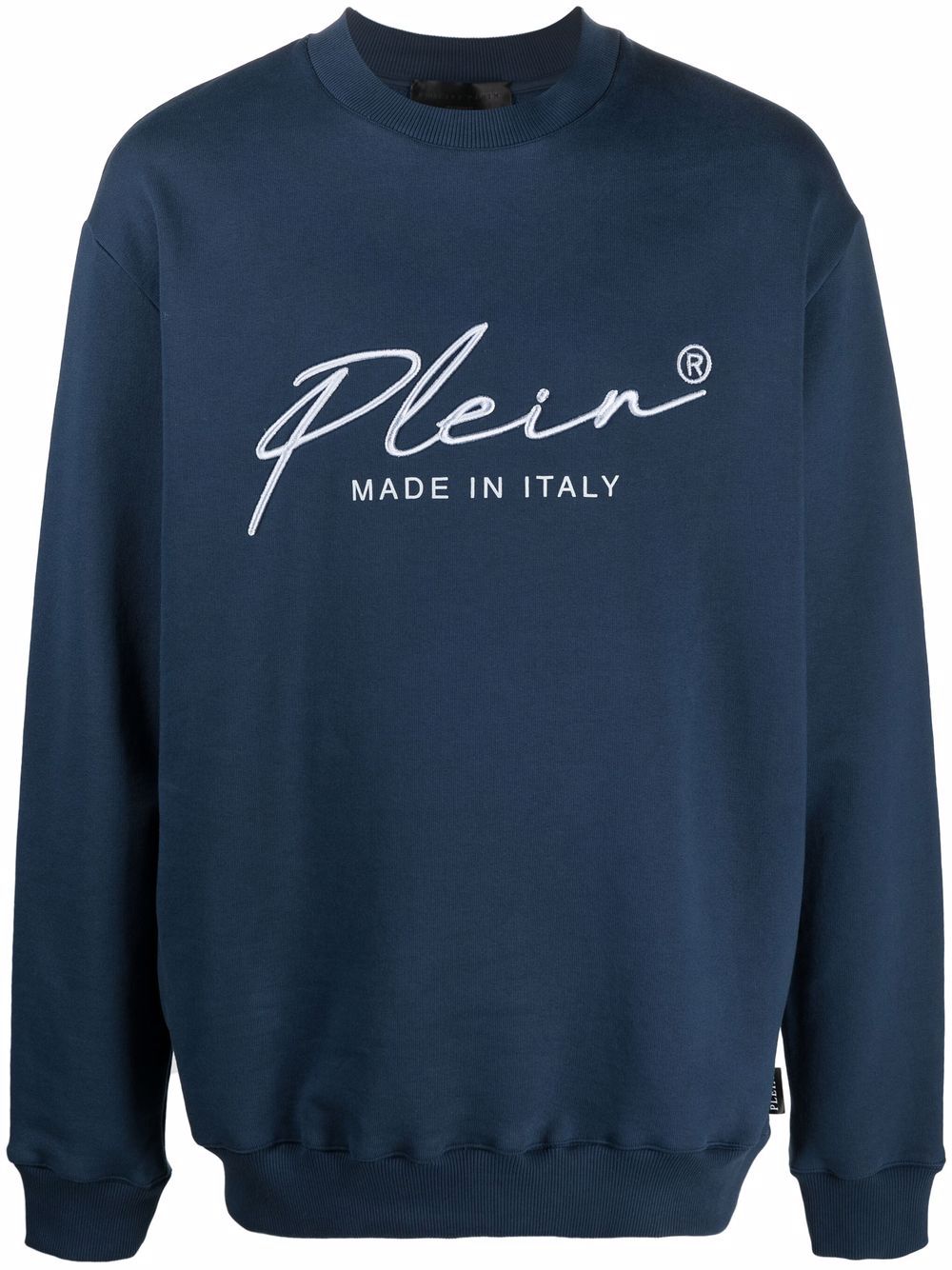Philipp Plein Sweatshirt mit Logo-Print - Blau von Philipp Plein