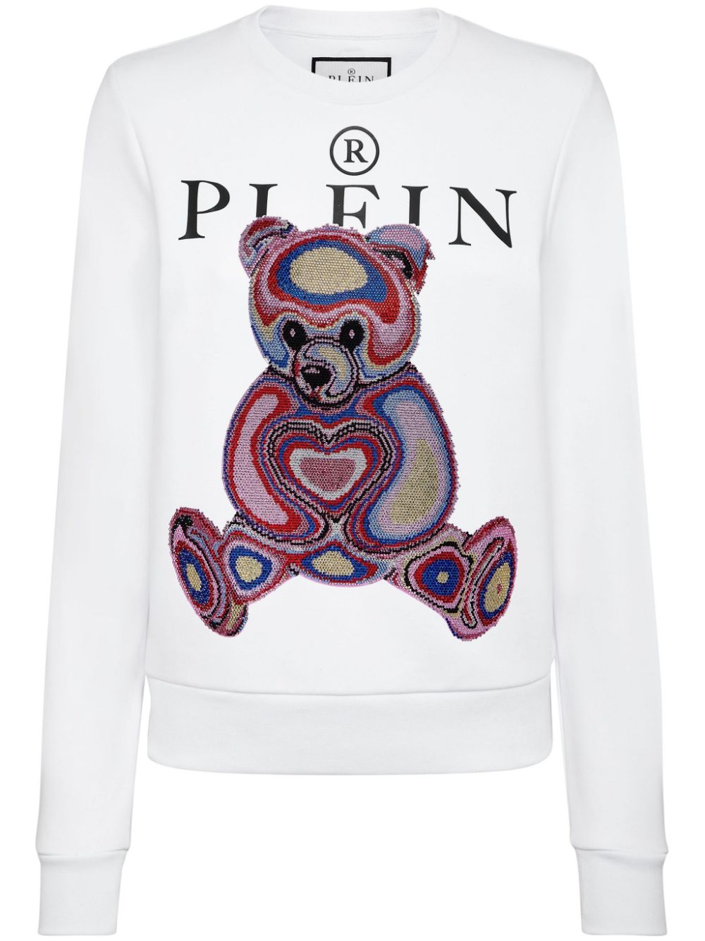 Philipp Plein Sweatshirt mit Logo-Print - Weiß von Philipp Plein