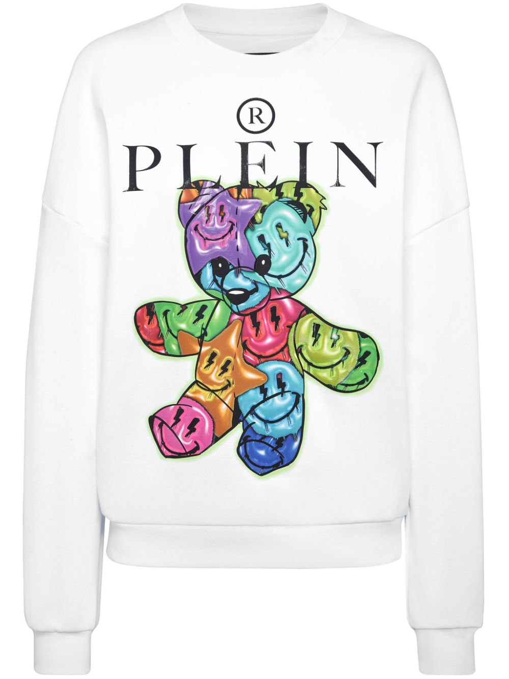 Philipp Plein Sweatshirt mit Logo-Print - Weiß von Philipp Plein