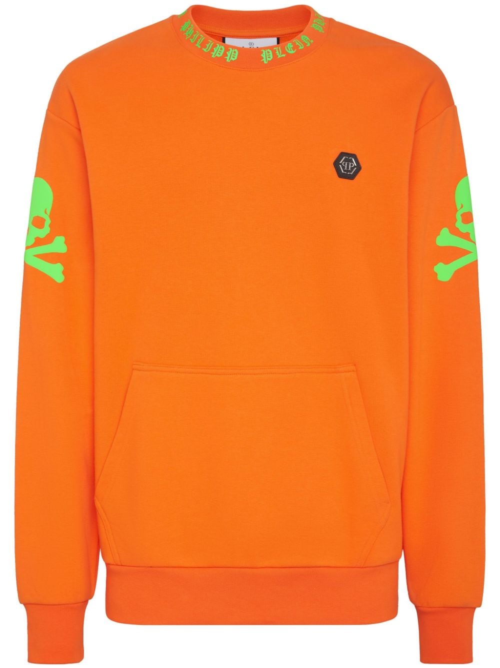 Philipp Plein Sweatshirt mit grafischem Print - Orange von Philipp Plein