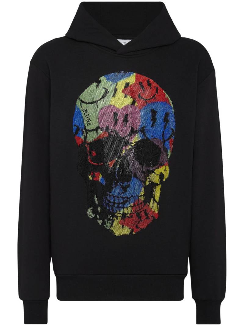 Philipp Plein Sweatshirt mit verziertem Totenkopf - Schwarz von Philipp Plein