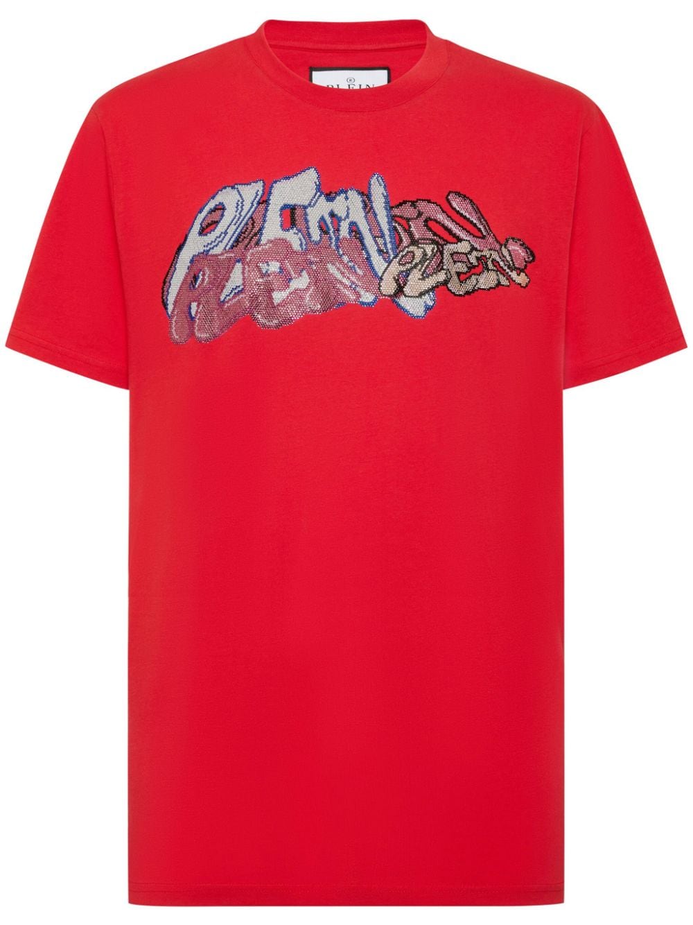 Philipp Plein T-Shirt mit Bombing Graffiti-Print - Rot von Philipp Plein