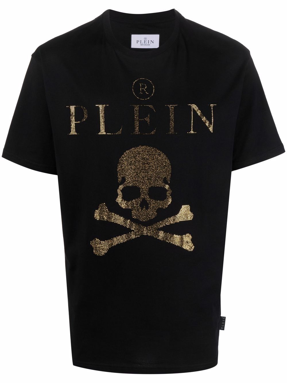 Philipp Plein T-Shirt mit Kristallen - Schwarz von Philipp Plein