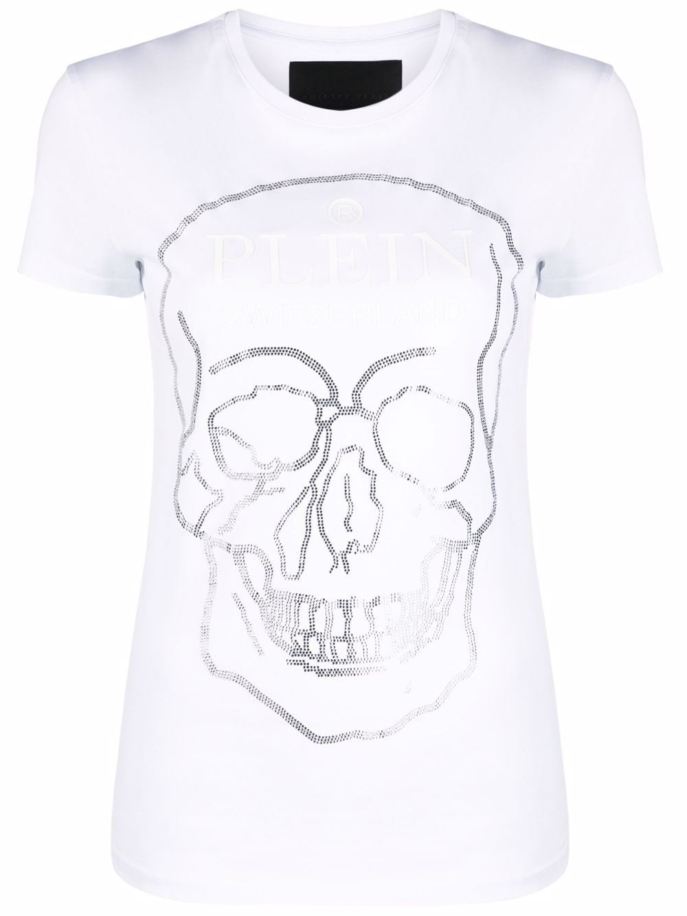 Philipp Plein T-Shirt mit Kristallen - Weiß von Philipp Plein