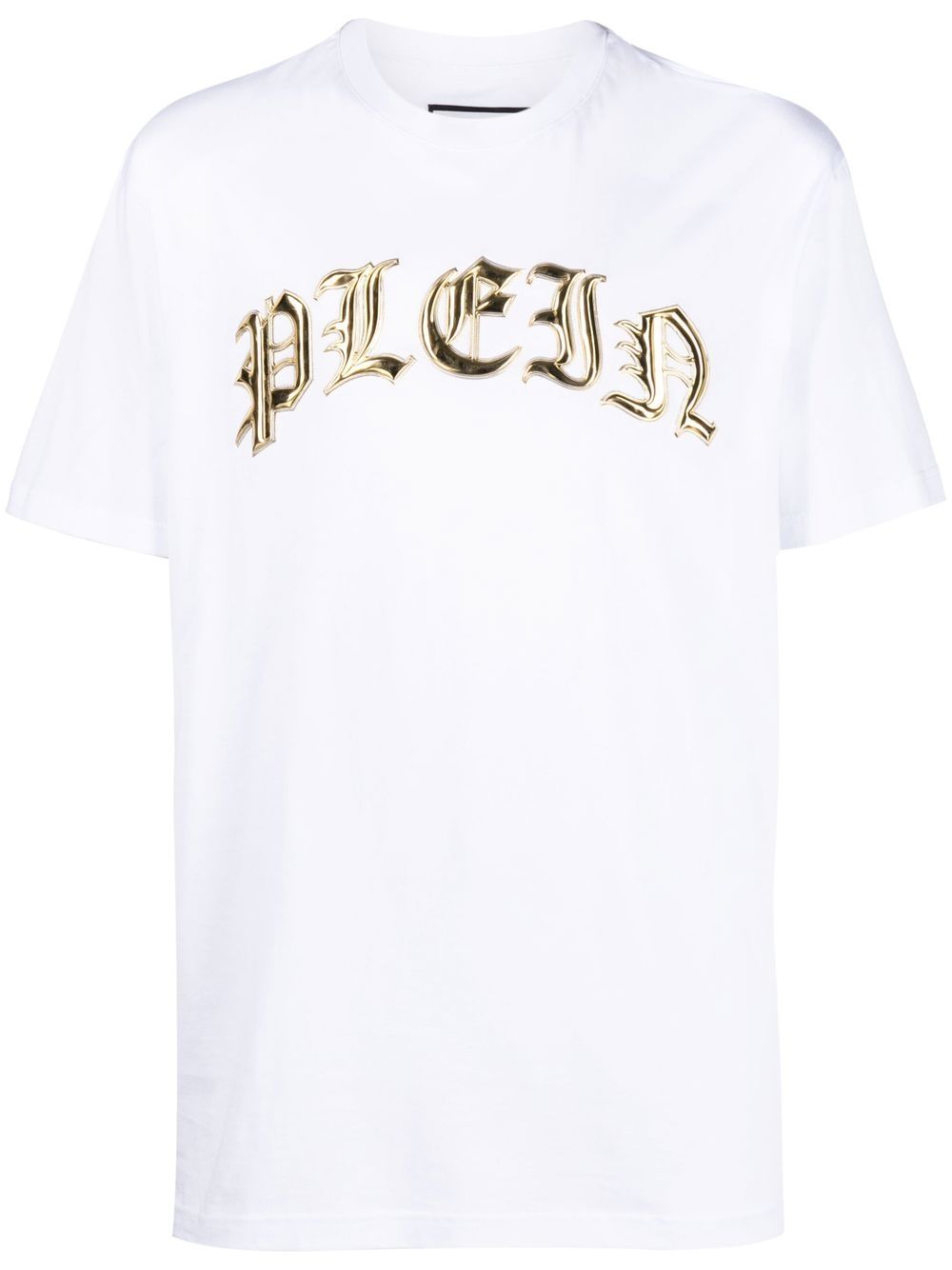 Philipp Plein T-Shirt mit Logo-Applikation - Weiß von Philipp Plein