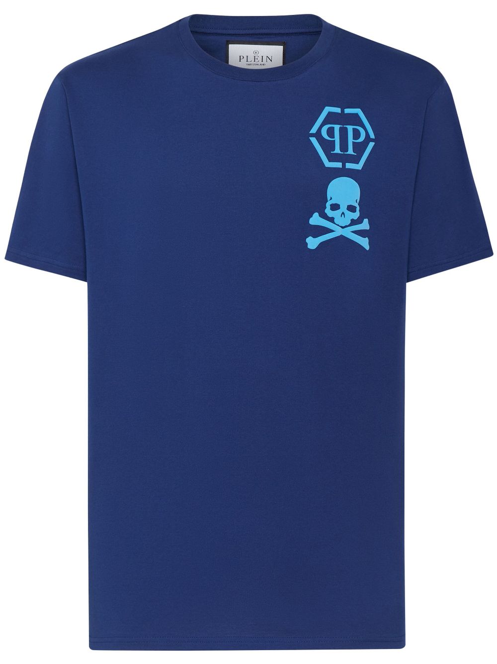 Philipp Plein T-Shirt mit Logo-Print - Blau von Philipp Plein