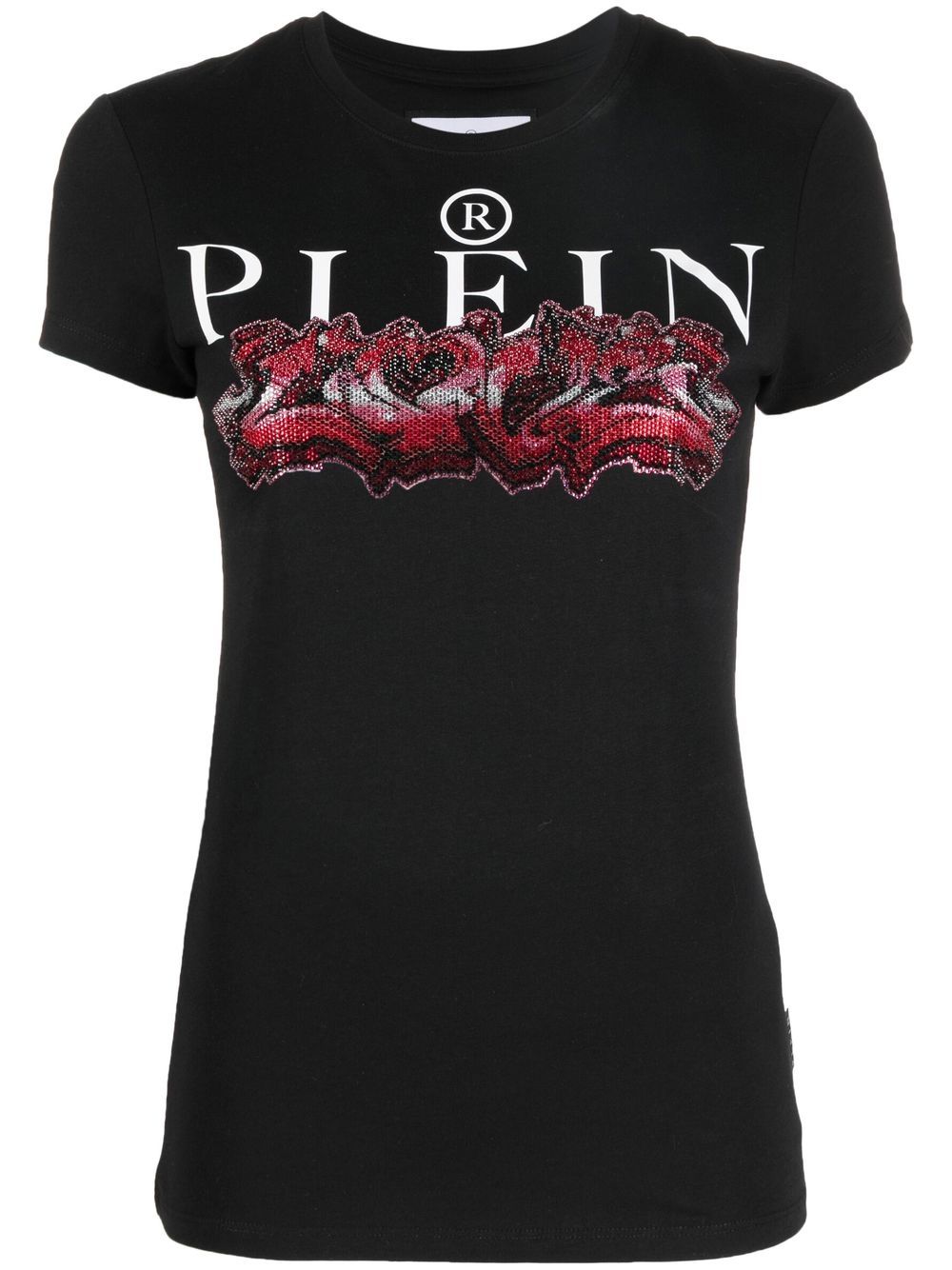 Philipp Plein T-Shirt mit Logo-Print - Schwarz von Philipp Plein