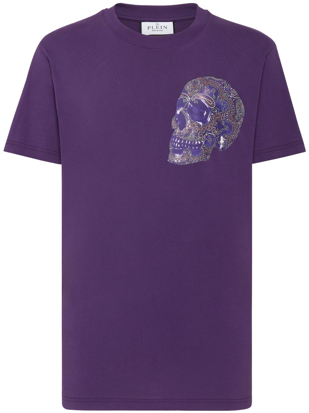 Philipp Plein T-Shirt mit Logo-Print - Violett von Philipp Plein