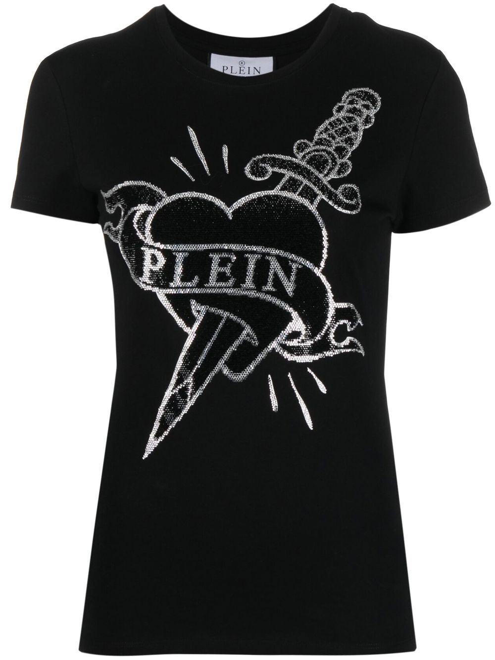 Philipp Plein T-Shirt mit Logo - Schwarz von Philipp Plein