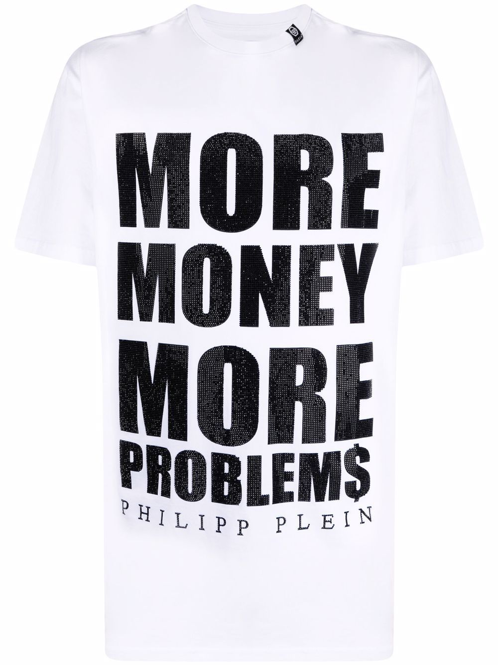 Philipp Plein T-Shirt mit Slogan-Print - Weiß von Philipp Plein