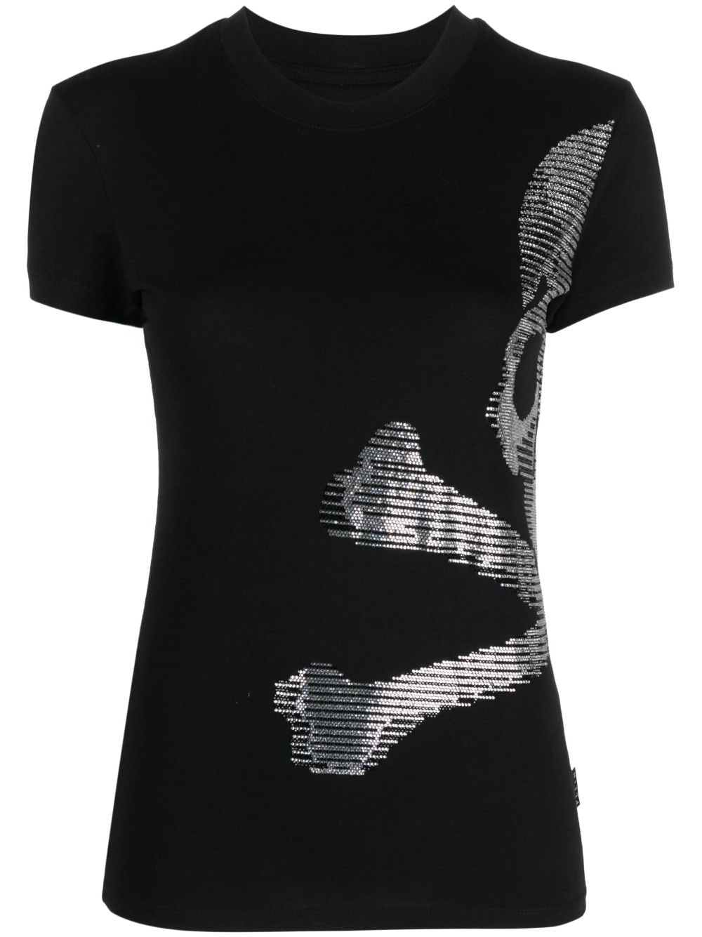 Philipp Plein T-Shirt mit Strass - Schwarz von Philipp Plein