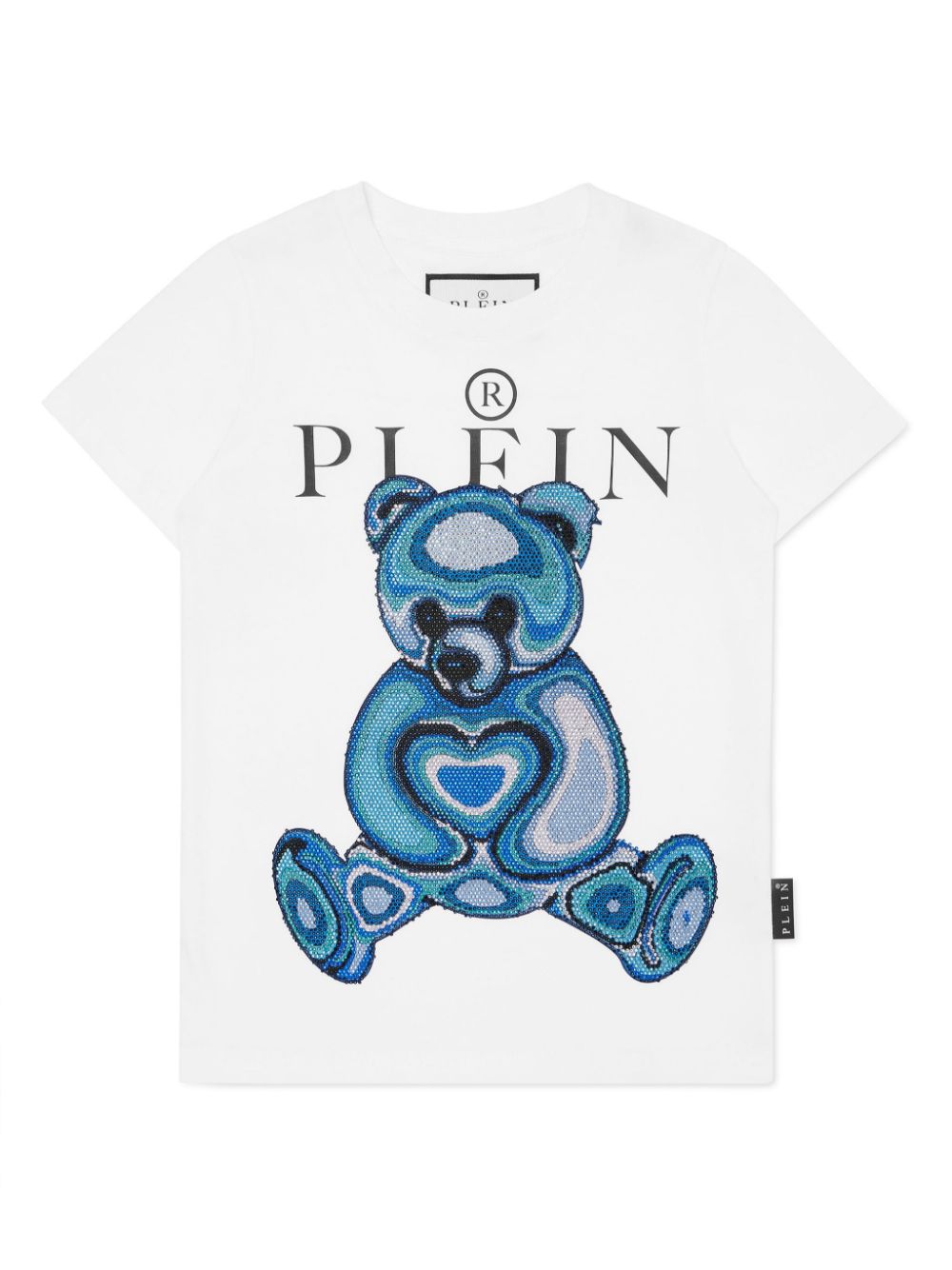 Philipp Plein T-Shirt mit Teddy-Applikation - Weiß von Philipp Plein